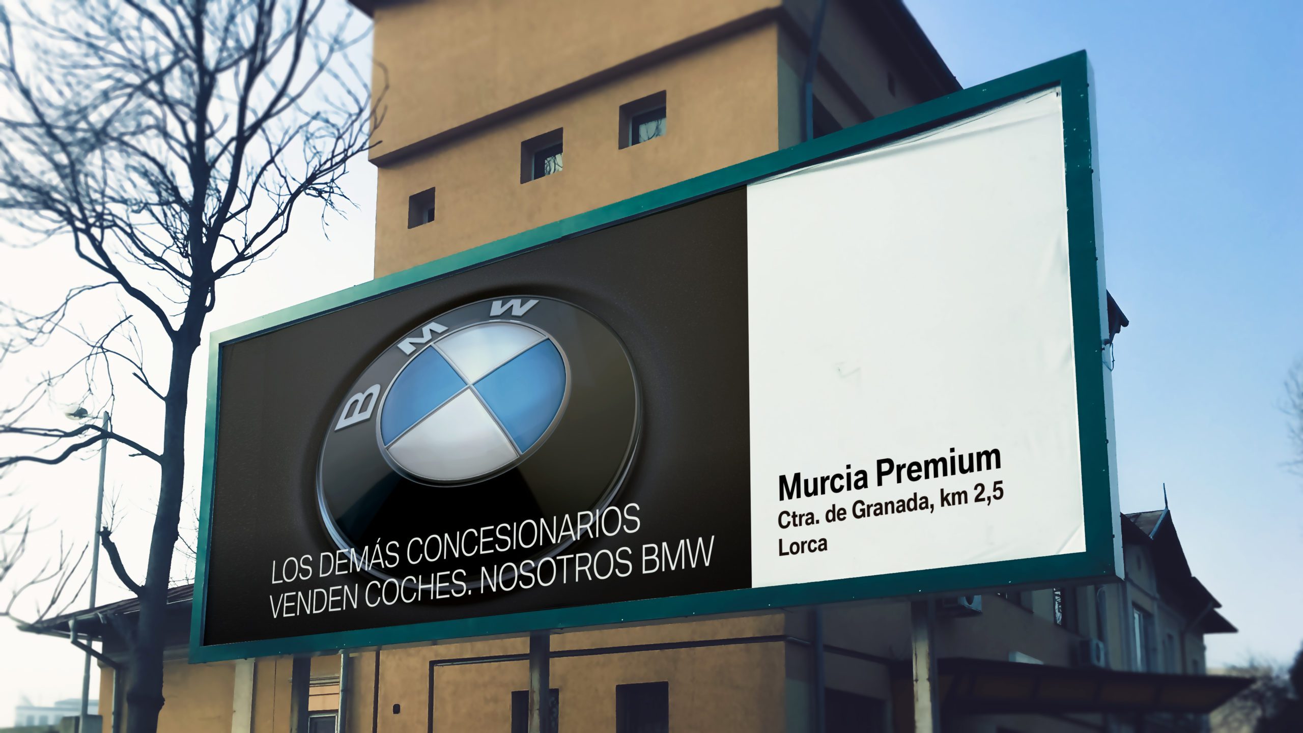 BMW Valla Publicitaria